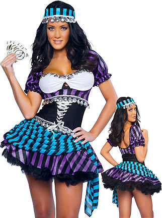 Colorful Gypsy Girl Costume